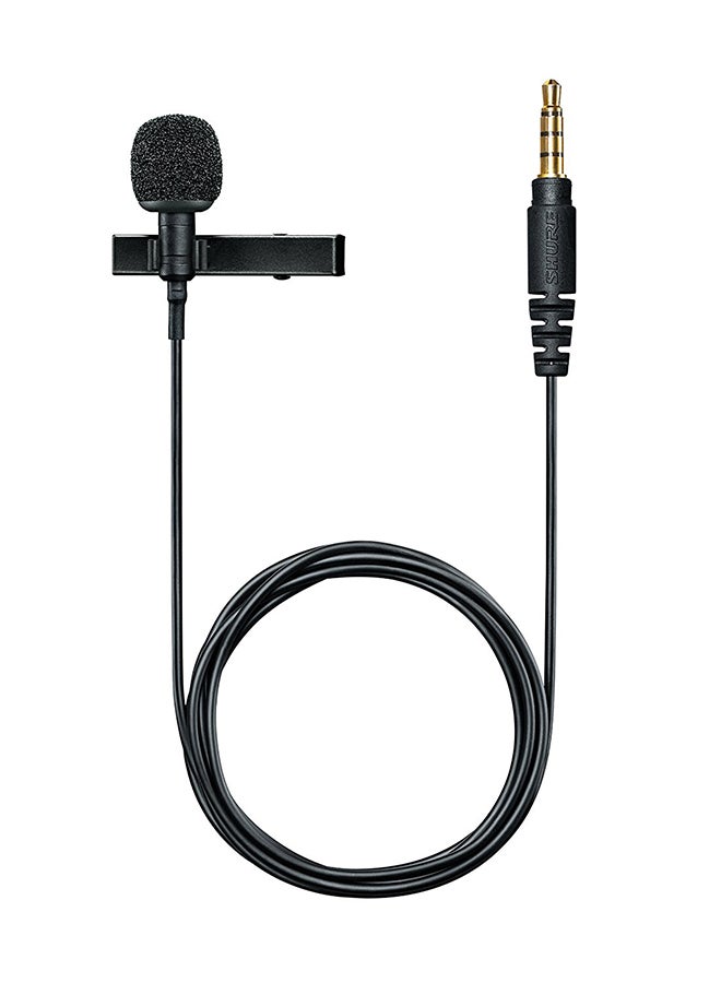 Shure - 3.5mm Lapple Microphone MVL Black - Image 1
