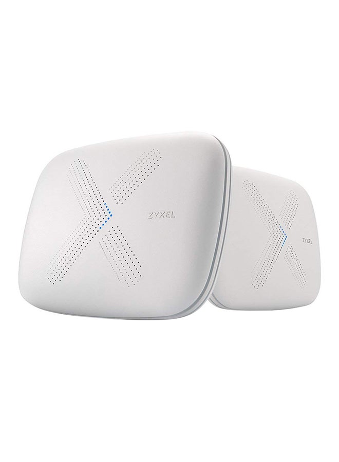 Zyxel Pack Of 2 Multy X Tri-Band Wifi - Image 1