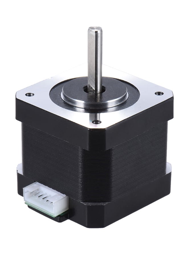 Nema 3D Printer Stepper Stepping Motor 2 Phase 0.9A 1.8 Degree 0.4N.M Black - Image 1