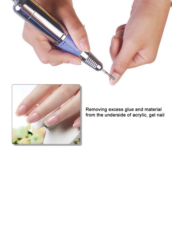 30-Piece Tungsten Steel Nail Drill Bits White - Image 3