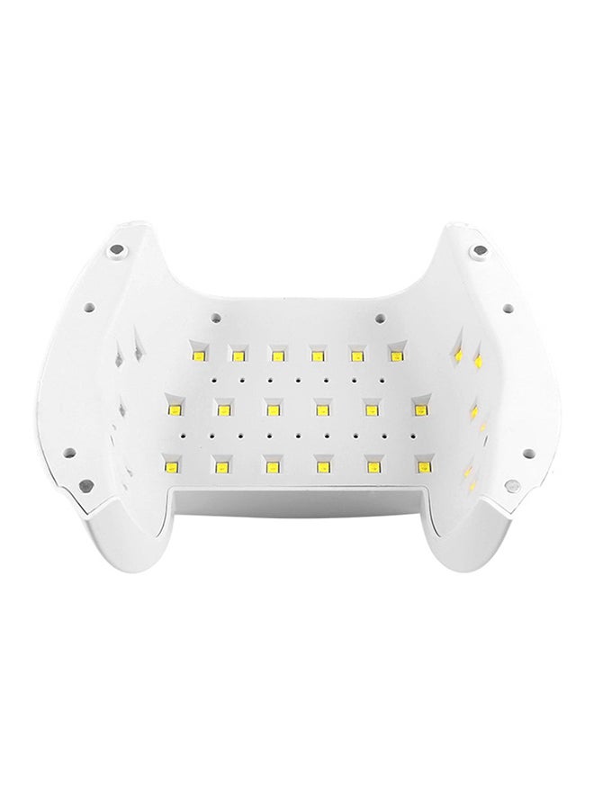 Generic Led UV Nail Lamp Nail Gel Dryer White  - Image 2