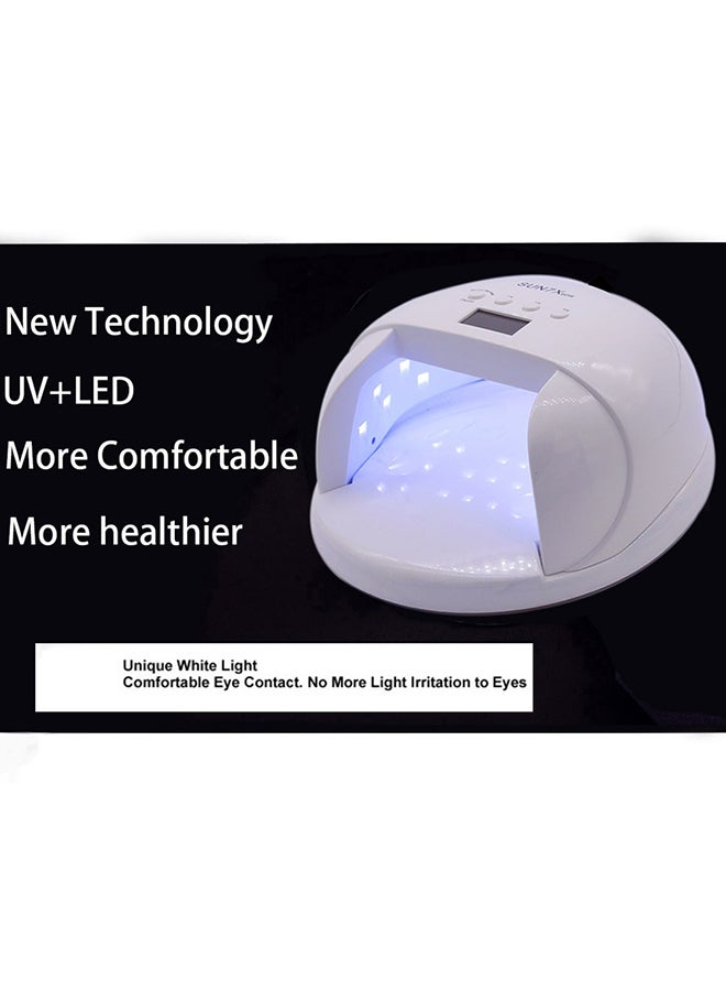 Generic Led UV Nail Lamp Nail Gel Dryer White  - Image 4