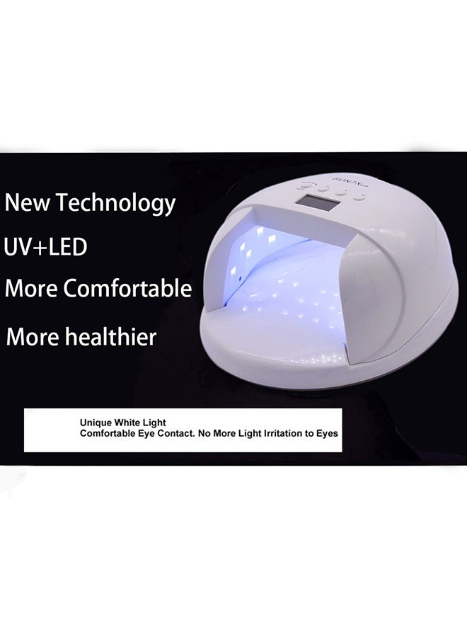 Generic Led UV Nail Lamp Nail Gel Dryer White  - Image 4
