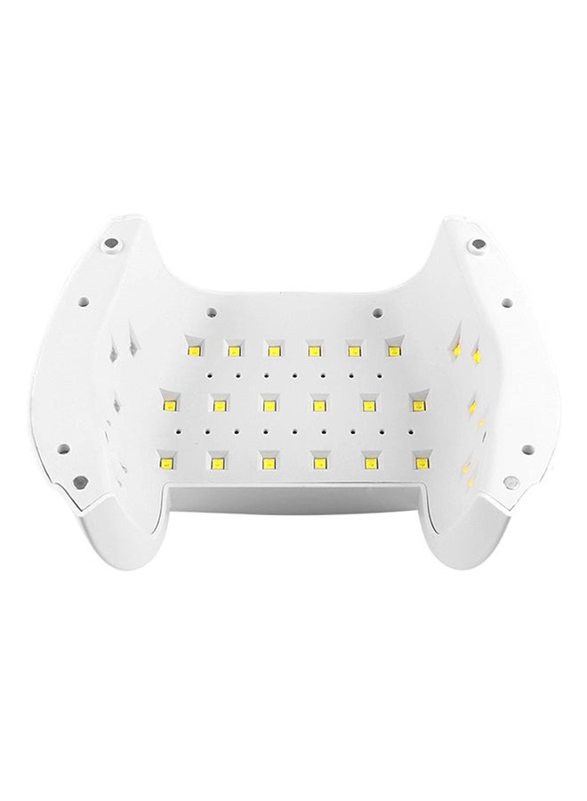 Generic Led UV Nail Lamp Nail Gel Dryer White  - Image 2
