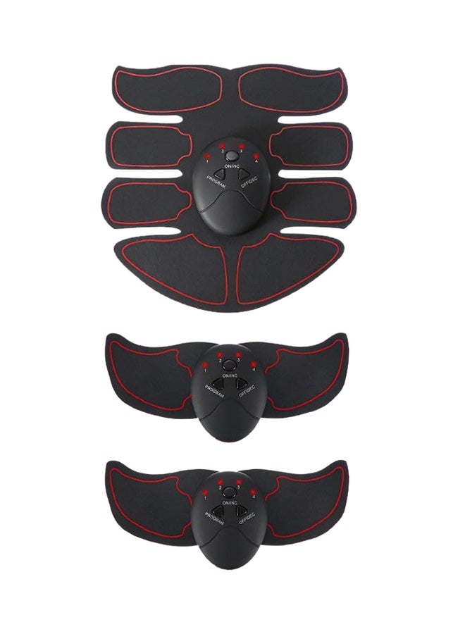 Bison 3-Piece Smart Fitness EMS Fit Boot Toning Belt - Image 1