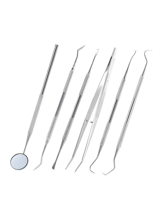 6-Piece Dental Instrument Set Silver 108grams - Image 2