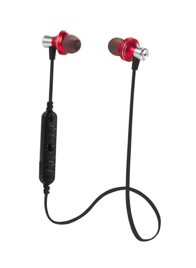 Awei Wireless In-Ear Headphone Red/Black - Image 1