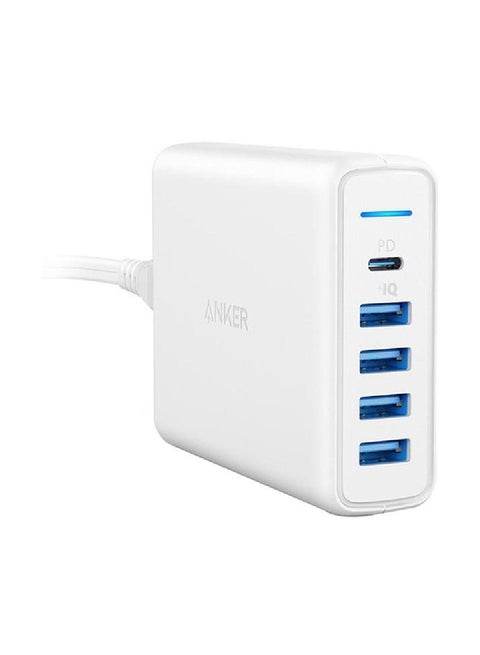 PowerPort Speed PD 5 USB Wall Charger White