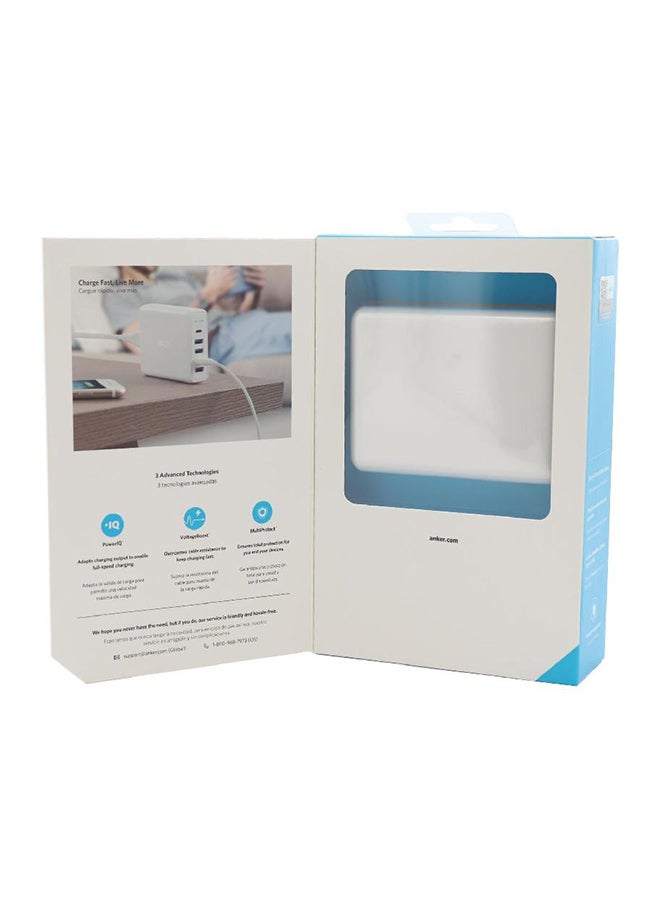 PowerPort Speed PD 5 USB Wall Charger White