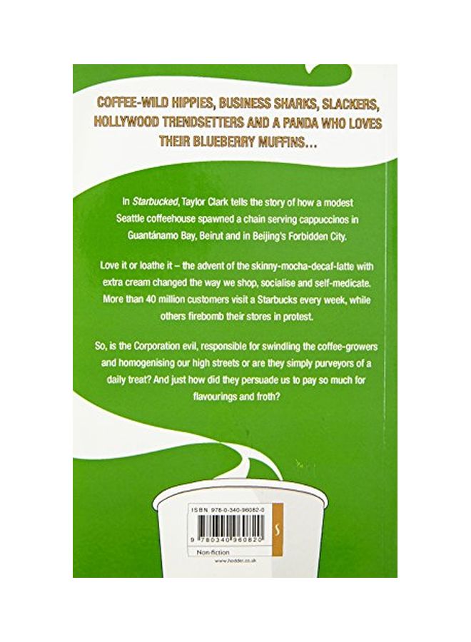 Starbucked Paperback English by Taylor Clark - 21 Aug 2008  - Image 2