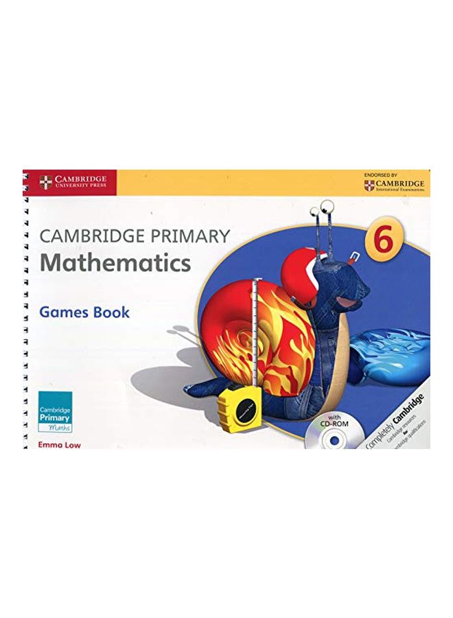 Cambridge Primary Mathematics: Stage 6 Games Book With CD-ROM English by Emma Low - 31 Aug 2014