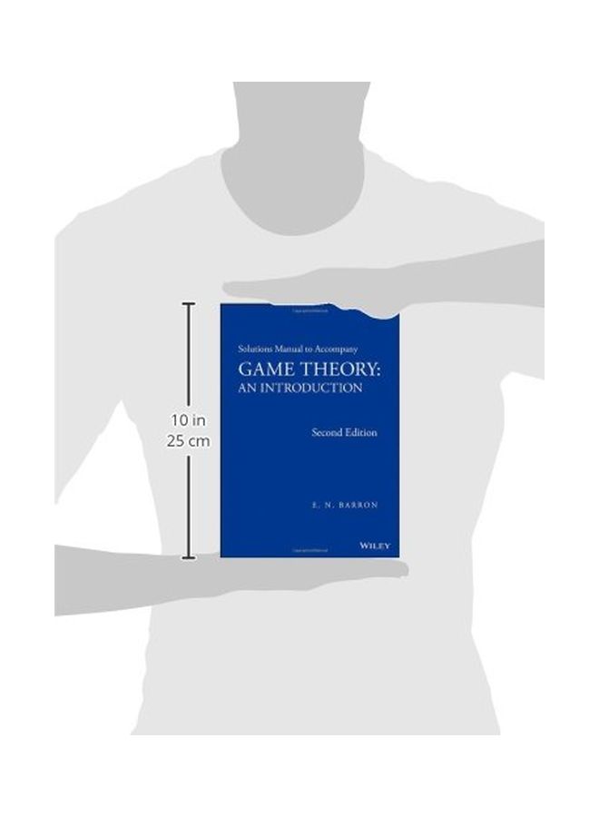 Solutions Manual To Accompany Game Theory: An Introduction Paperback English by E. N. Barron - 29 Apr 2013  - Image 3
