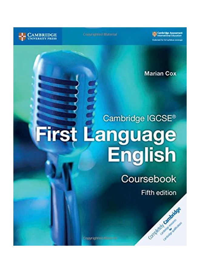 كتاب كامبريدج IGCSE للغة الإنجليزية الأولى