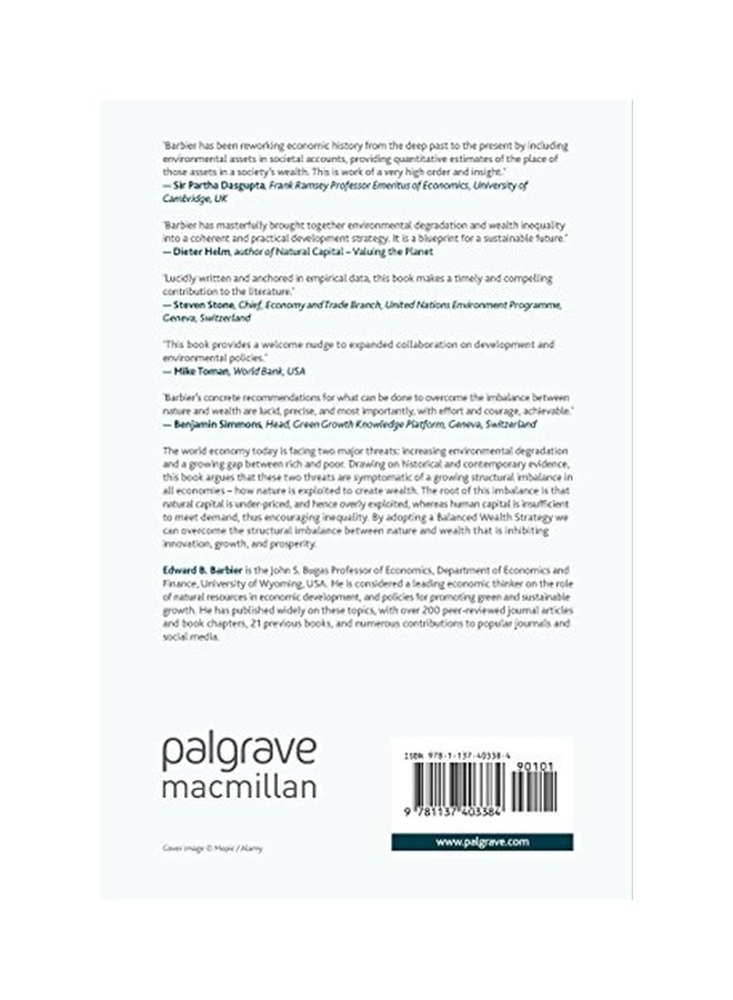 Nature And Wealth: Overcoming Environmental Scarcity And Inequality paperback english - 24 Sep 2015  - Image 2