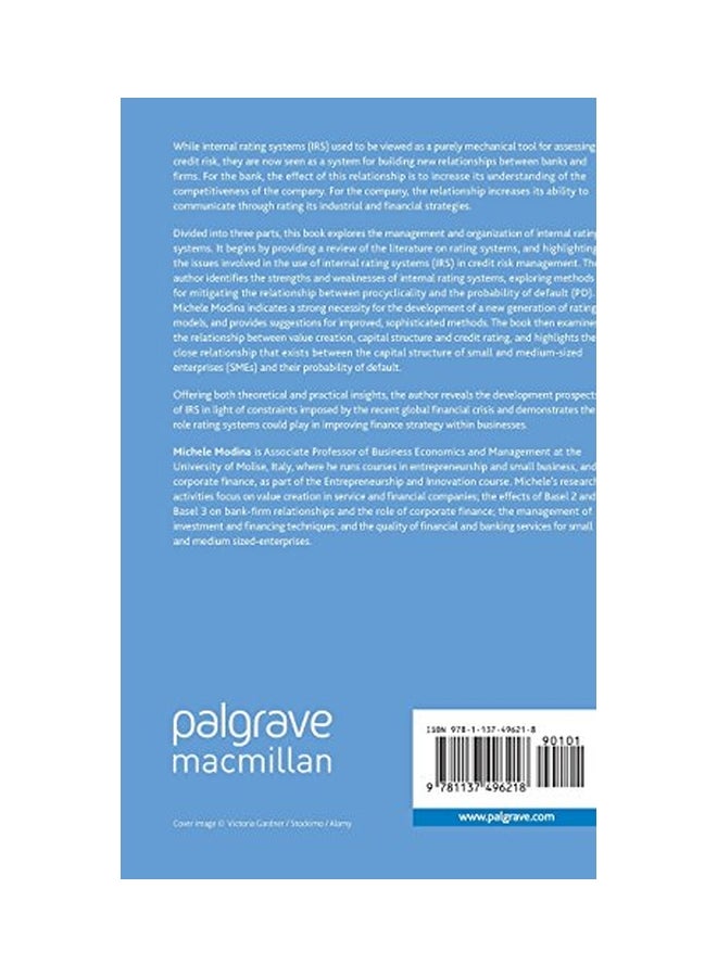 Credit Rating And Bank-Firm Relationships: New Models To Better Evaluate SMES hardcover english - 18 Oct 2015  - Image 2