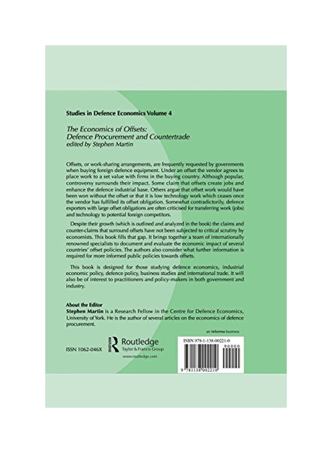 The Economics Of Offsets: Defence Procurement And Coutertrade paperback english - 15 Aug 2014  - Image 2