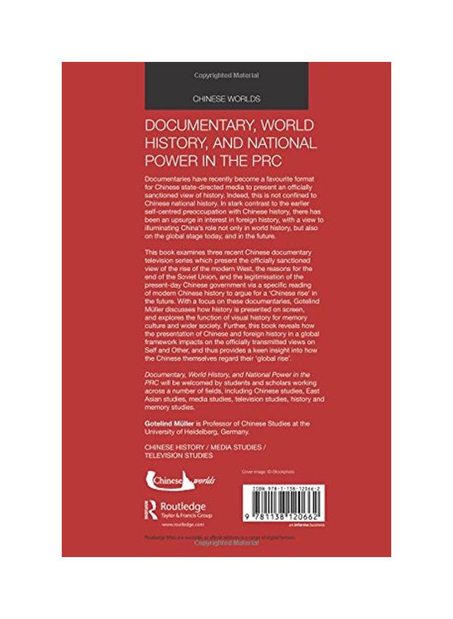 Documentary, World History, And National Power In The PRC paperback english - 4 Aug 2015  - Image 2