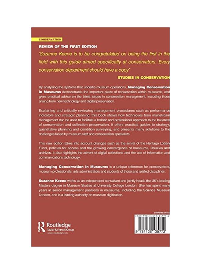 Managing Conservation In Museums hardcover english - 1 Feb 2016  - Image 2