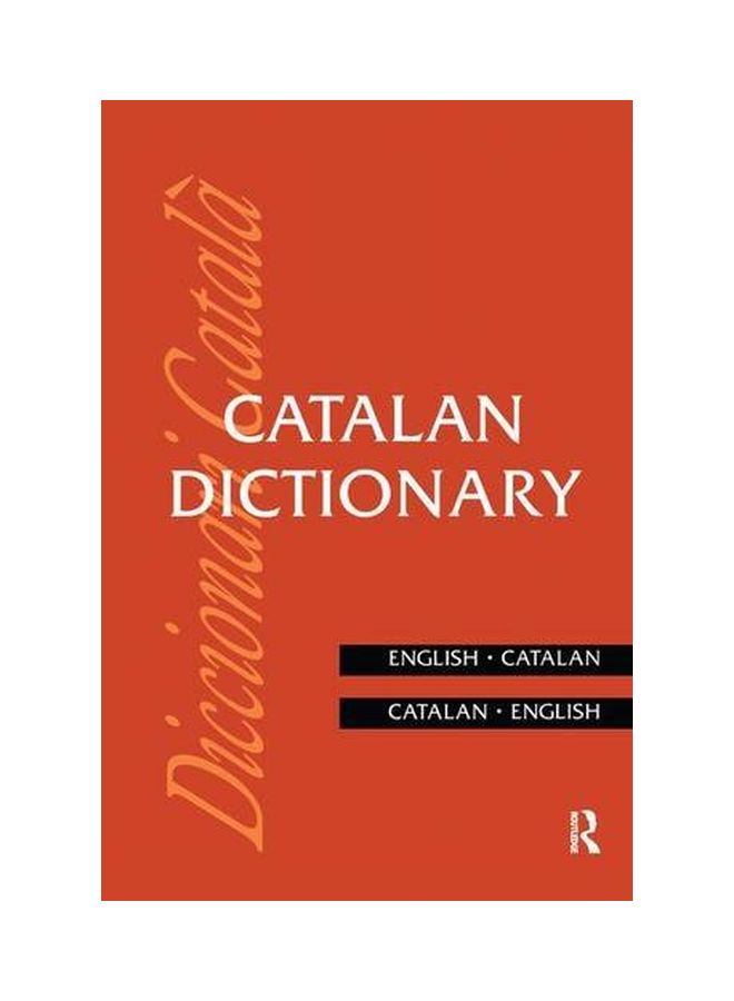 Catalan Dictionary hardcover english - 30 Oct 2015 - Image 1