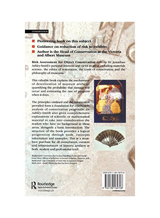 Risk Assessment For Object Conservation hardcover english - 1 Feb 2016 - Image 2