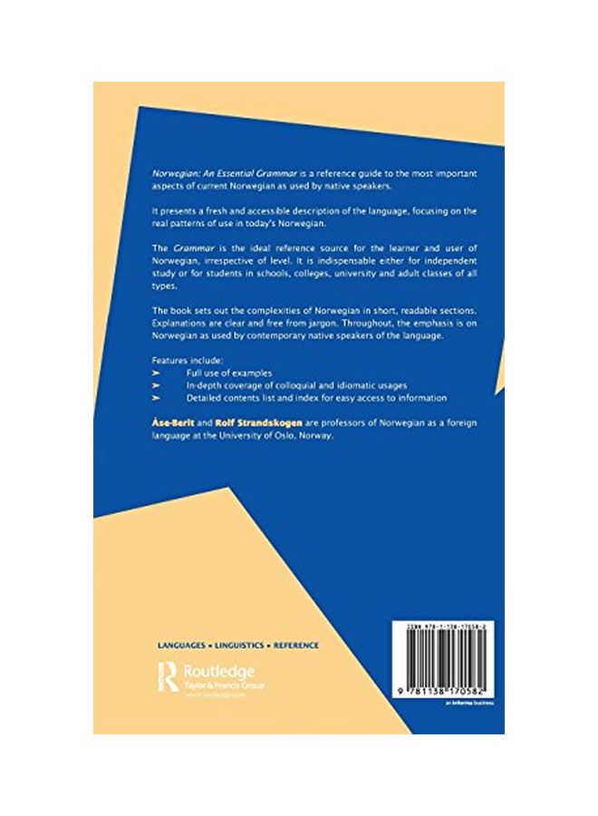 Norwegian: An Essential Grammar hardcover english - 10 Sep 2015 - Image 2