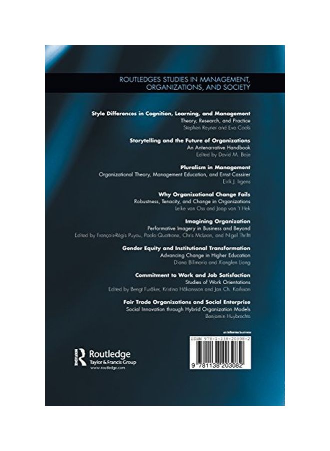 Fair Trade Organizations And Social Enterprise Paperback English by Benjamin Huybrechts - 29 Jul 2016  - Image 2