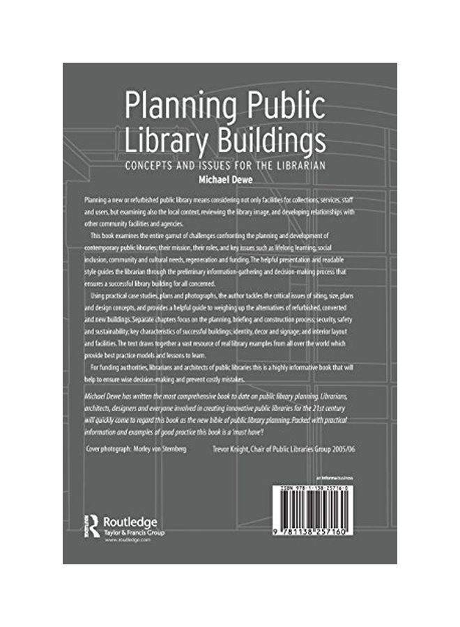 Planning Public Library Buildings: Concepts And Issues For The Librarian paperback english - 01 Mar 2017  - Image 2