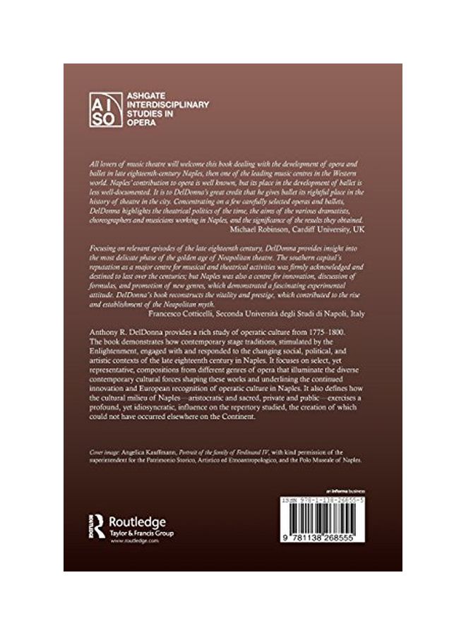 Opera, Theatrical Culture And Society In Late Eighteenth-Century Naples paperback english - 19 Nov 2016 - Image 2