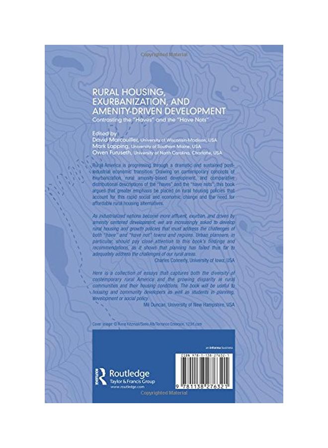 Rural Housing, Exurbanization, And Amenity-Driven Development paperback english - 30 Nov 2016 - Image 2