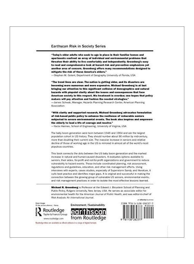 Protecting Seniors Against Environmental Disasters paperback english - 30 Nov 2016  - Image 2