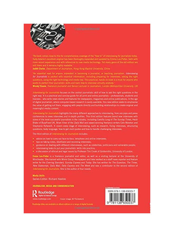 Interviewing For Journalists paperback english - 23 May 2017  - Image 2