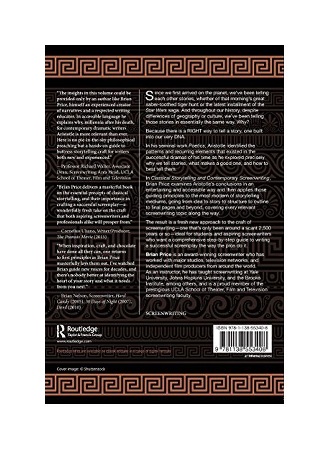 Classical Storytelling And Contemporary Screenwriting paperback english - 08 Jan 2018 - Image 2