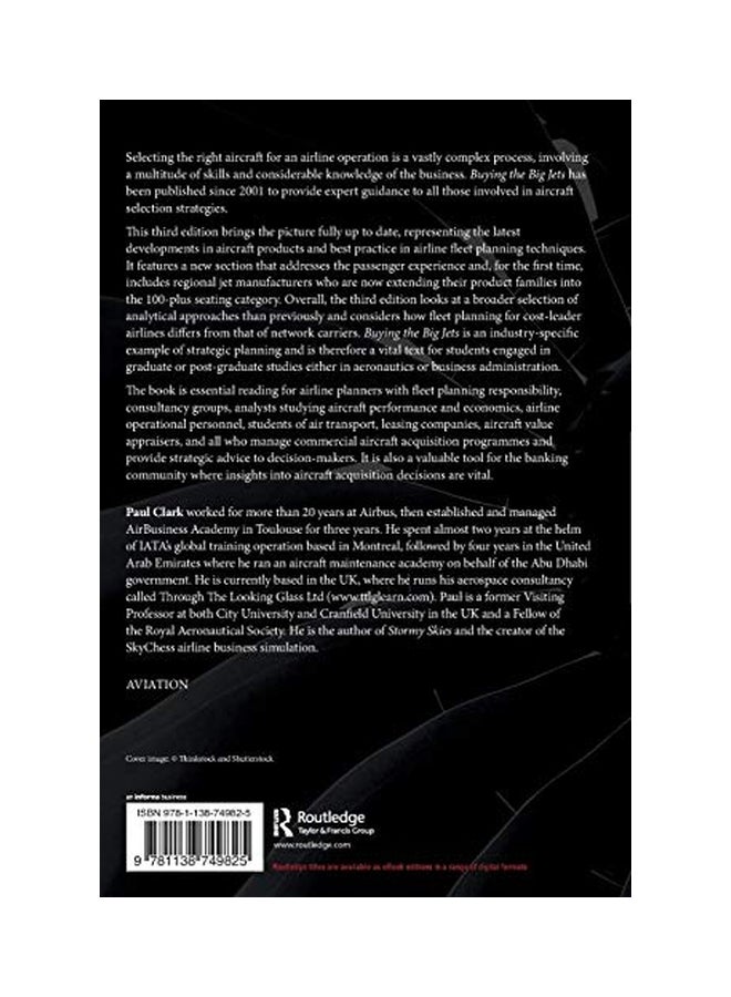 Buying The Big Jets: Fleet Planning For Airlines Paperback English by Paul Clark - 01 October 2017