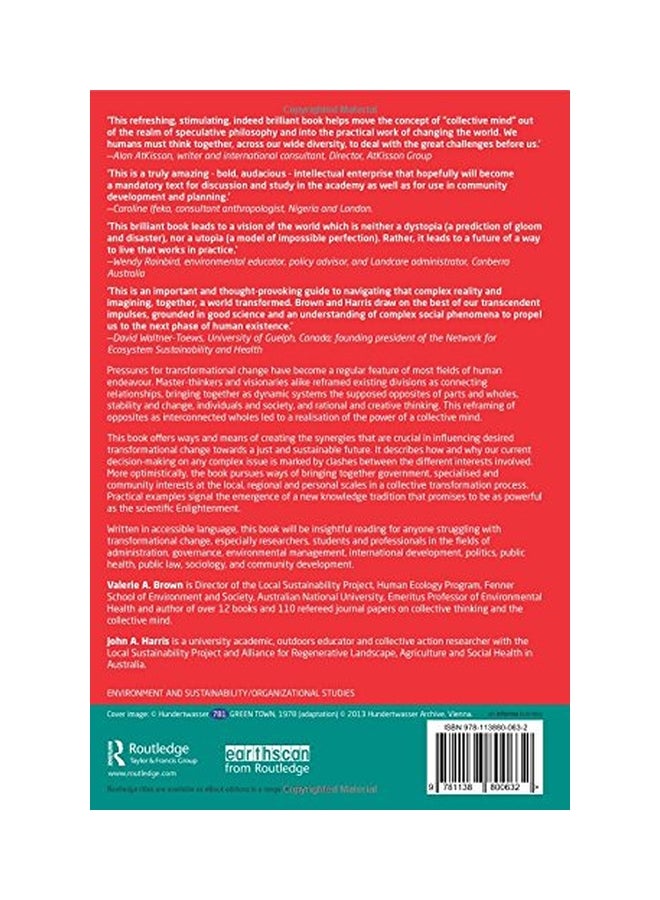 The Human Capacity For Transformational Change: Harnessing The Collective Mind paperback english - 28 Apr 2014 - Image 2