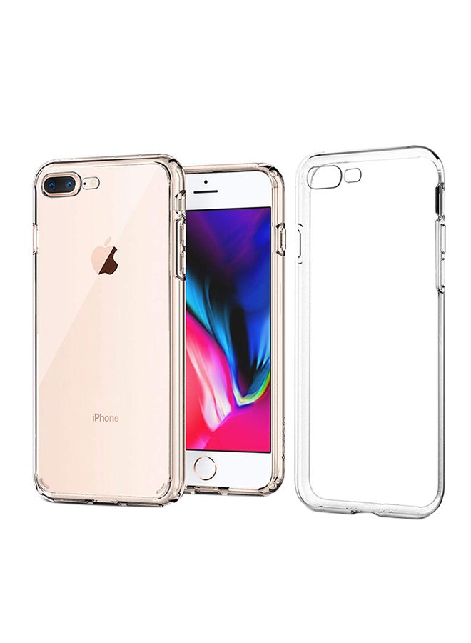Olliwon Protective Case Cover For Apple iPhone 8 Plus/7 Plus Clear - Image 1