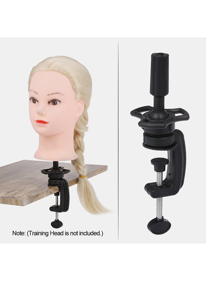 حامل قائم لرأس مانيكان التدريب المزود بشعر مستعار أسود 0.138كيلوجرام - Image 5