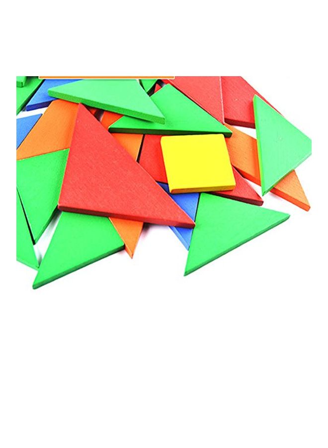 BUYITNOW 32-Piece Wooden Tangrams Set - Image 3