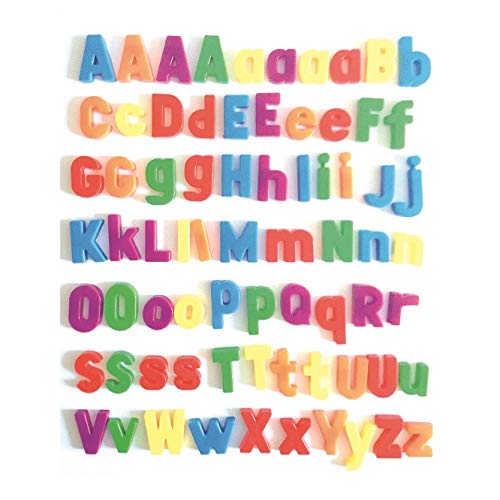 EduKid Toys 109-Piece Alphabet Letters And Numbers With Magnetic Whiteboard  - Image 2