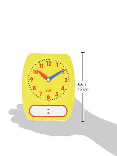 Didax 5-Piece Write-On/Wipe-Off Clock Set 2-510W - Image 2