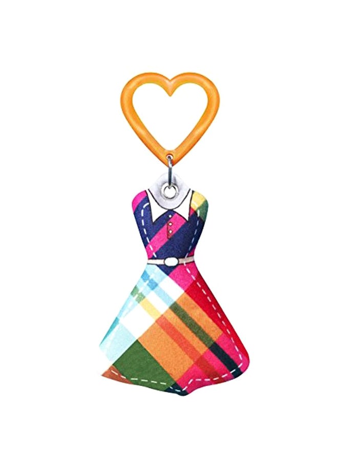 HipFits Nantucket Dress Backpack Charm Blue/Pink/Orange