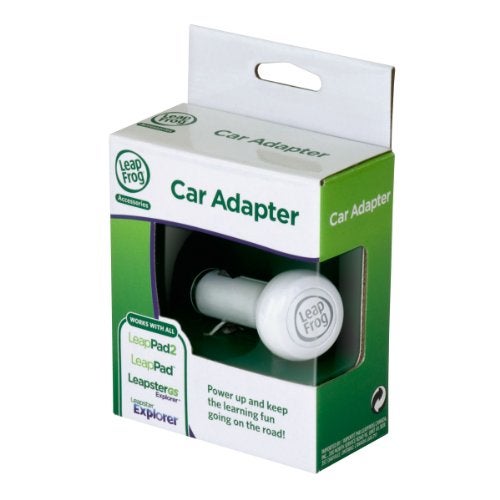 LeapFrog Car Adapter For LeapPad2/1/GS/Leapster2 White/Green - Image 3