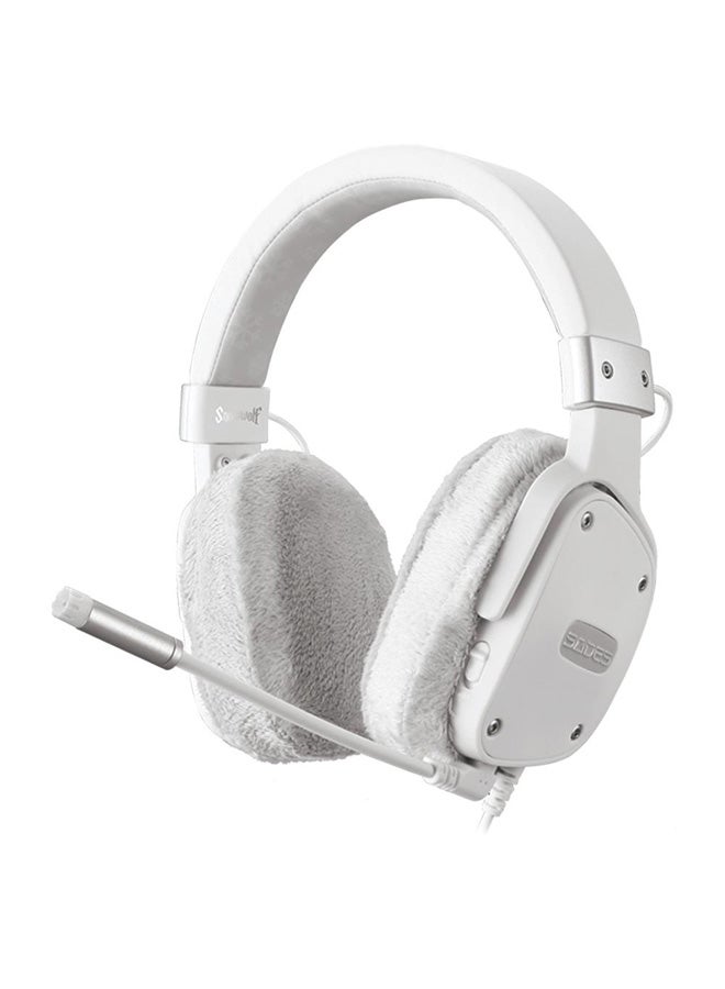 ساديس سماعة رأس للألعاب بتصميم يغطي الأذن للأجهزة المختلفة مزودة بميكروفون - Image 2