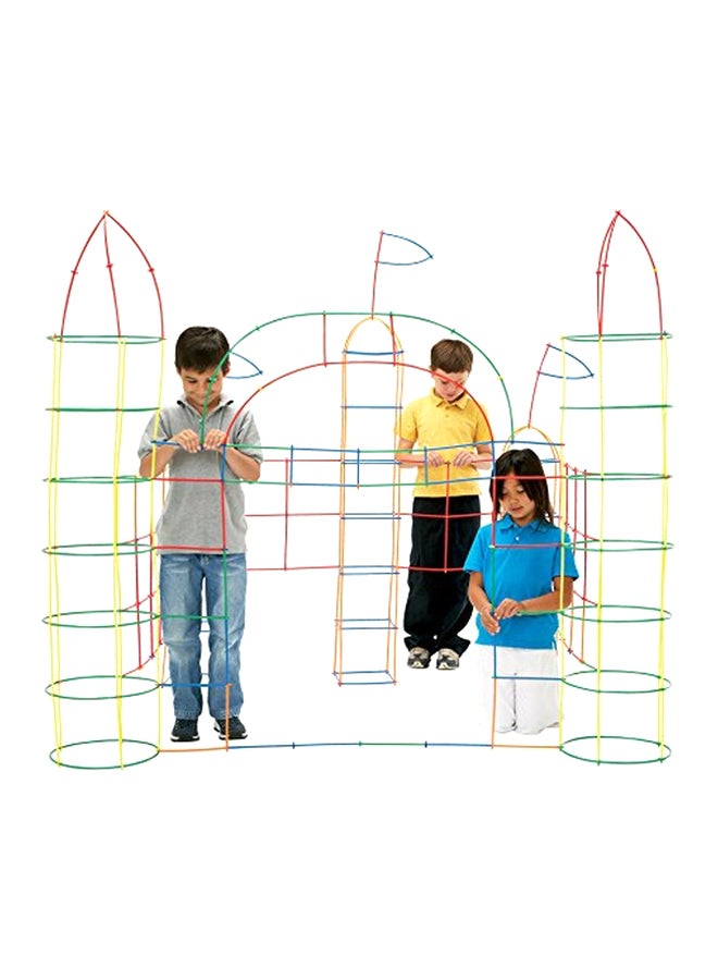 Roylco 400-Piece Straws And Connectors Building Set R-60881 4+ Years  - Image 2