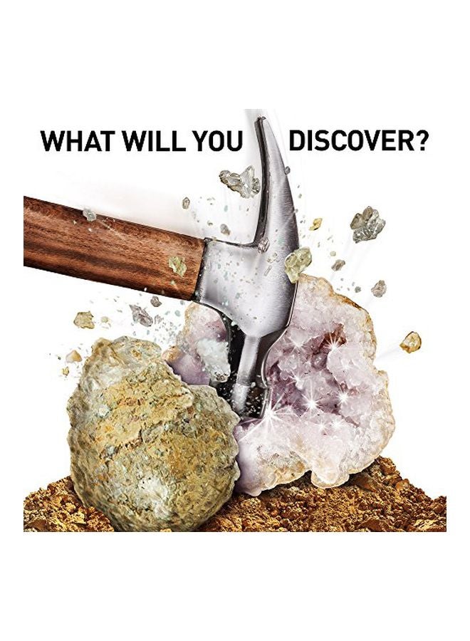 ناشيونال چيوغرافيك مجموعة من 4 أحجار جيود مكسورة - Image 2