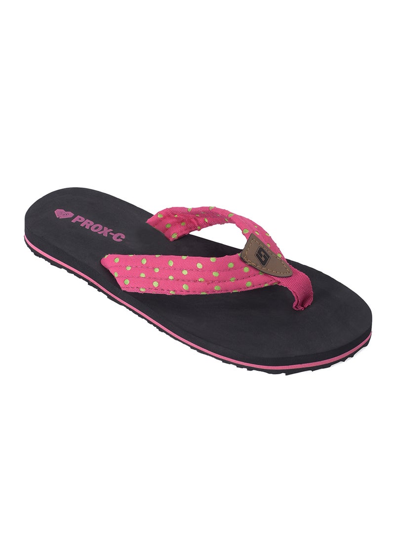 Casual Slippers Pink/Black  - Image 2