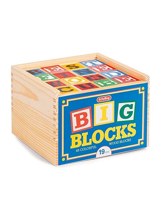 Schylling 48-Piece Big Blocks Set  - Image 2