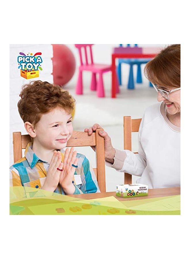 بيك ايه توي طقم خواتم للأصابع بملمس كالقنفذ مكون من 10 قطع - Image 2