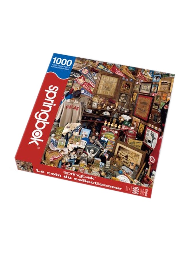 سبرينغبوك طقم لعبة أحجية تركيب الصور المقطعة لخزنة هواة الأقتناء طراز 33-10473 من 1000 قطعة - Image 1