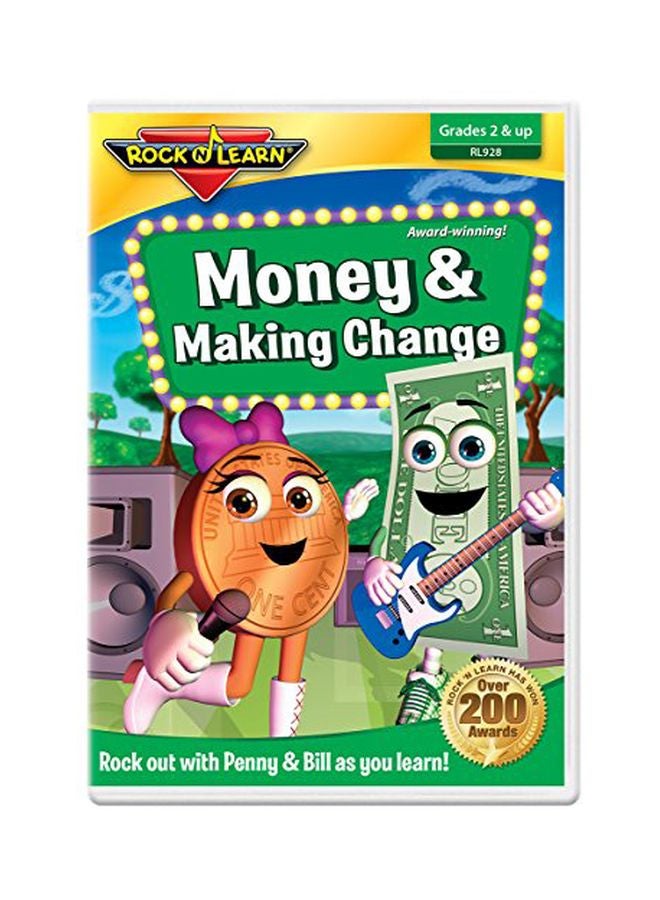 ROCK N LEARN Addition And Subtraction Rap, Telling Time, Money And Making Change DVD Collection Set - Image 3