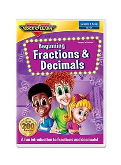 ROCK N LEARN Multiplication Rap, Division Rap, Fractions And Decimals DVD Collection Set  - Image 5